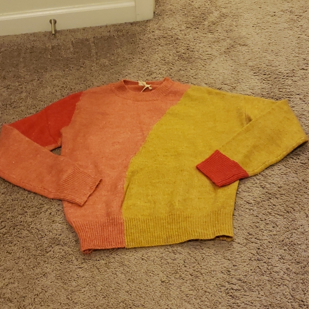 Color Block Sweater